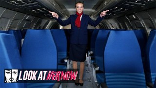 Look Ather Now - Sexy Air Stewardess Angel Emily, Been Anal Dominated ...