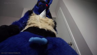 Lucario Filling up ANOTHER CONDOM, then Removes the Condom and Cums AG...