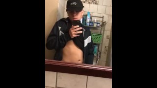 19 year old Latino jerking off session