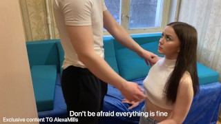 A naive student came to the casting for the first time, which ended in...