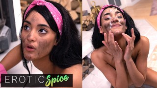DEVIANTE - Latina Maids free to use pussy lips grip BBC before splatte...