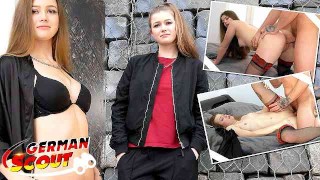 GERMAN SCOUT - PETITE TEEN OLIVIA SPARKLE (18) I Pickup for Casting Fu...