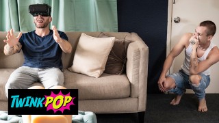 TWINKPOP - Theo Brady Is Horny But His Roommate Chris Damned Would Rat...
