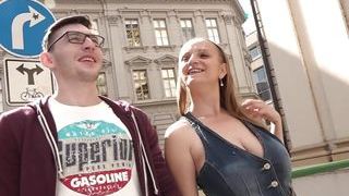Sexy Big Tits Wife Suzie Sun Takes a BBC While Cuckold Licks